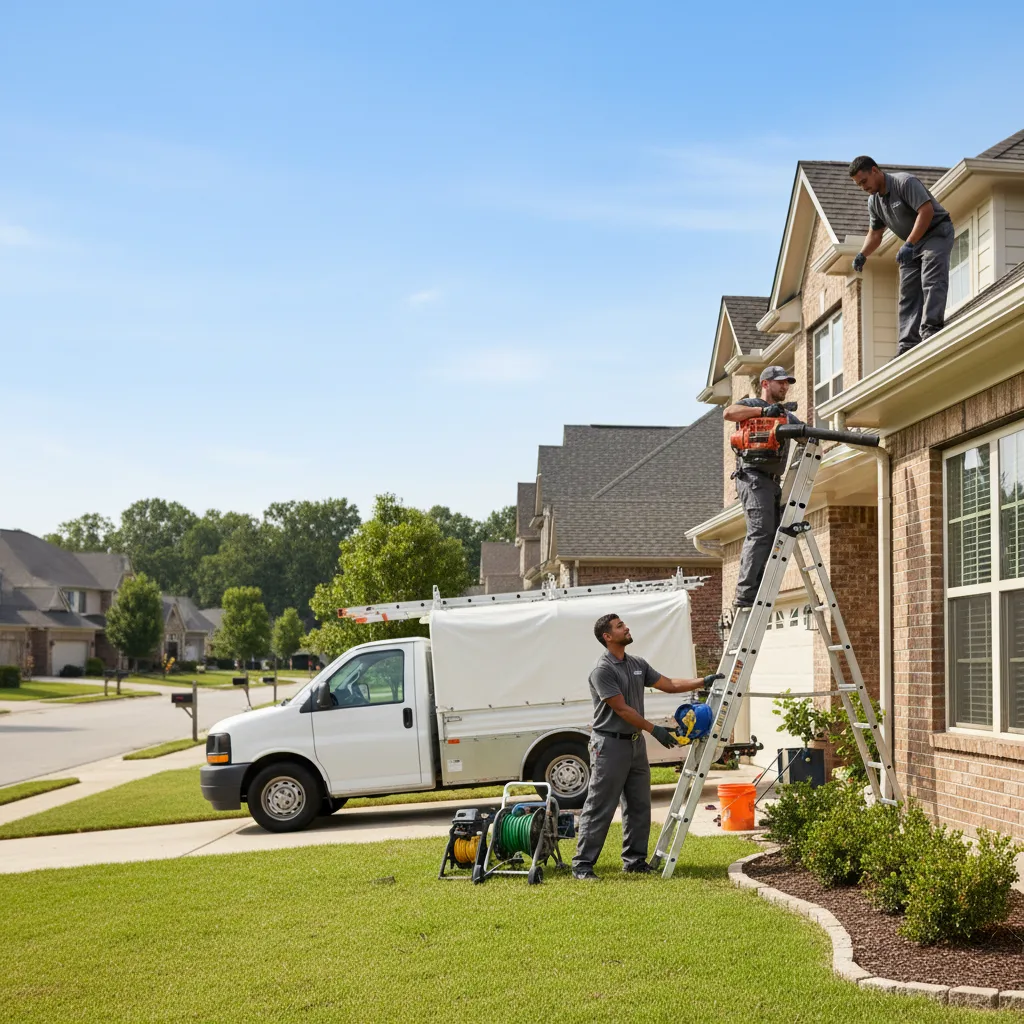Home Gutter Service in Rowlett, TX near me